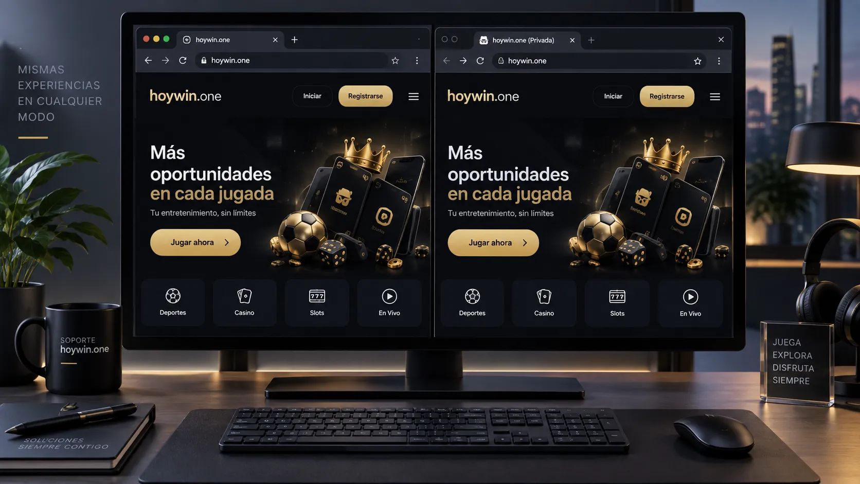 Comparación entre ventana normal y modo incógnito del navegador